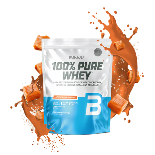 100% Pure Whey Protein Pulver 1000g - trainings-booster.de