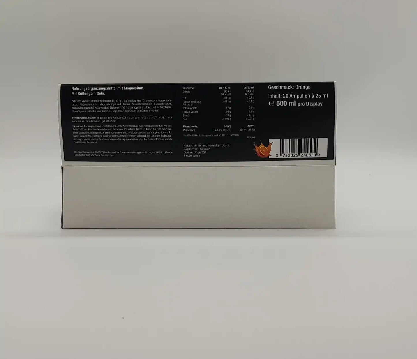 Supplement Support Magnesium Liquid 20x25ml