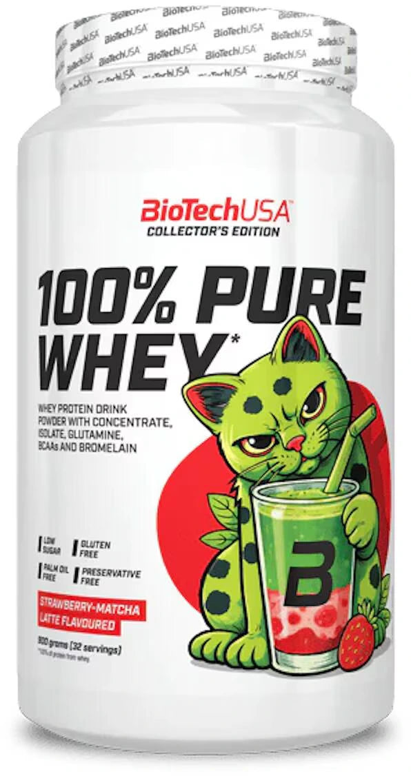 100% Pure Whey Protein Pulver 900g - trainings-booster.de