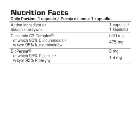 7Nutrition Curcumin C3 Complex 60 Kaps. - trainings-booster.de