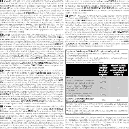 BCAA + B6 Tabletten 340 Stück