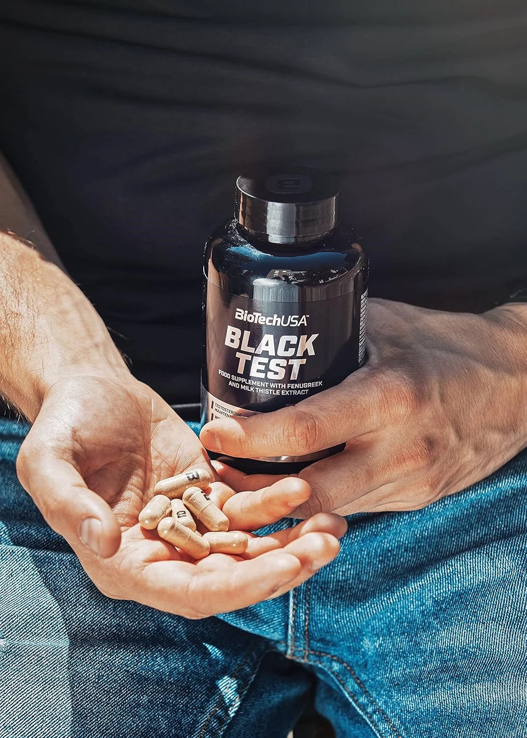 BioTech USA Black Test - Test-Booster 90Kapseln - trainings-booster.de