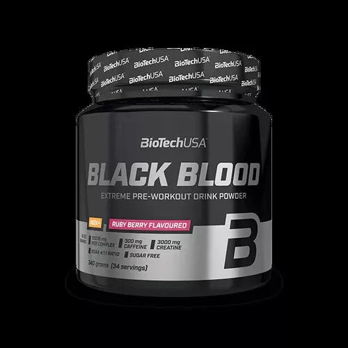 Black Blood NOX Pump Pre Workout Booster 330g - trainings-booster.de