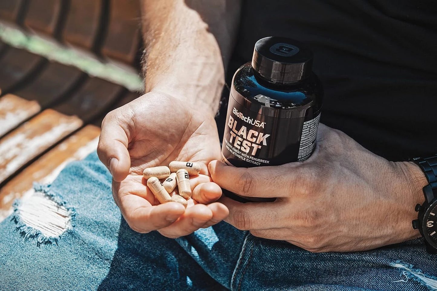 BioTech USA Black Test - Test-Booster 90Kapseln