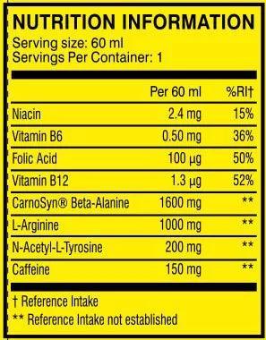 C4 Energy Shots (12 X 60ML) - trainings-booster.de