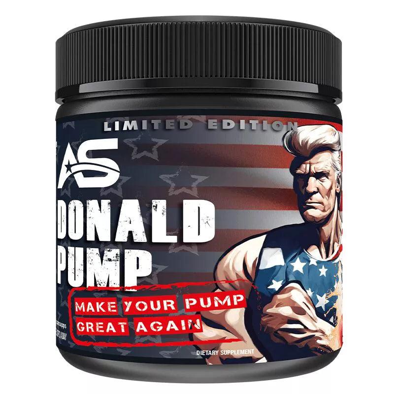 AS Donald Pump Limited Edition – Trainingsbooster mit Muskel-Pump-Effekt, Fatburner & Sportnahrung