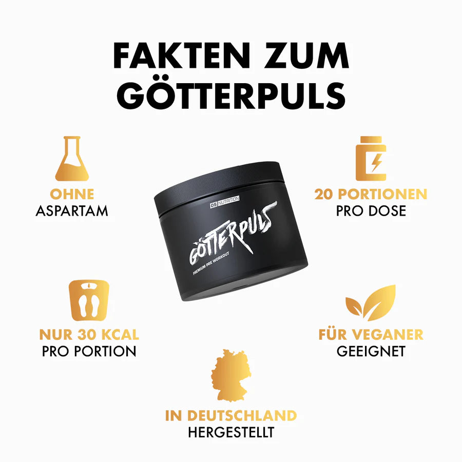 OS Nutrition Götterpuls Pre Workout Booster 308g