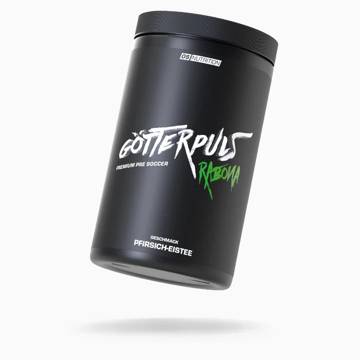 Götterpuls® Rabona - Premium Pre Soccer 600g / Fußballer Booster - trainings-booster.de