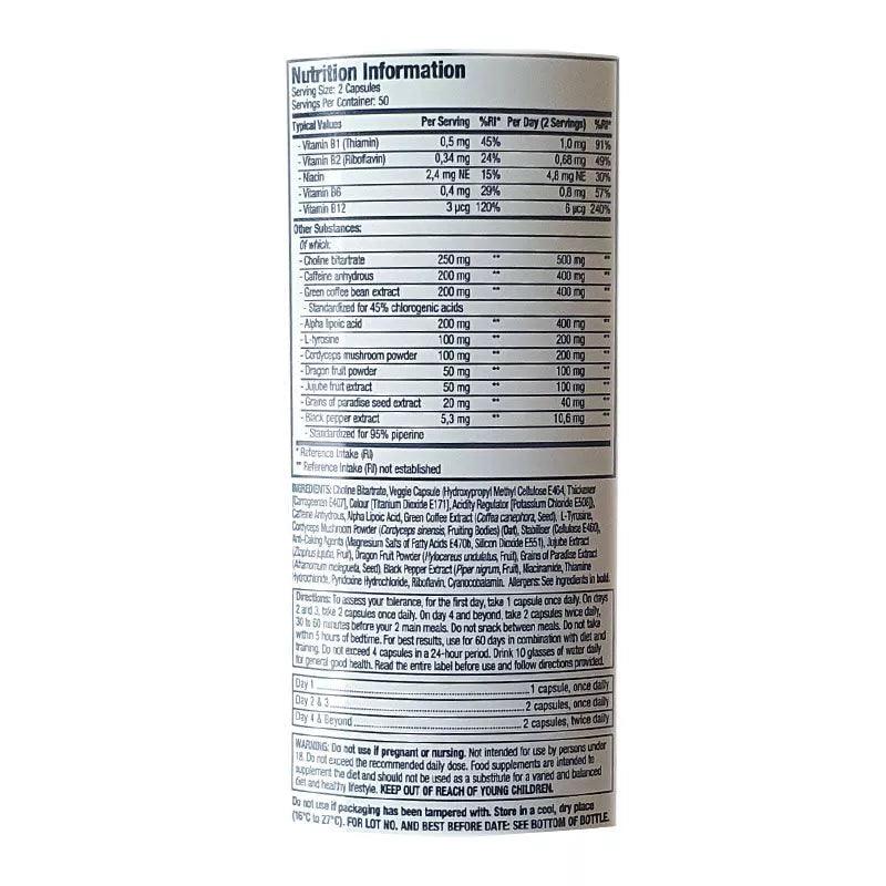 Hydroxycut Hardcore SUPER Elite - 100caps - trainings-booster.de