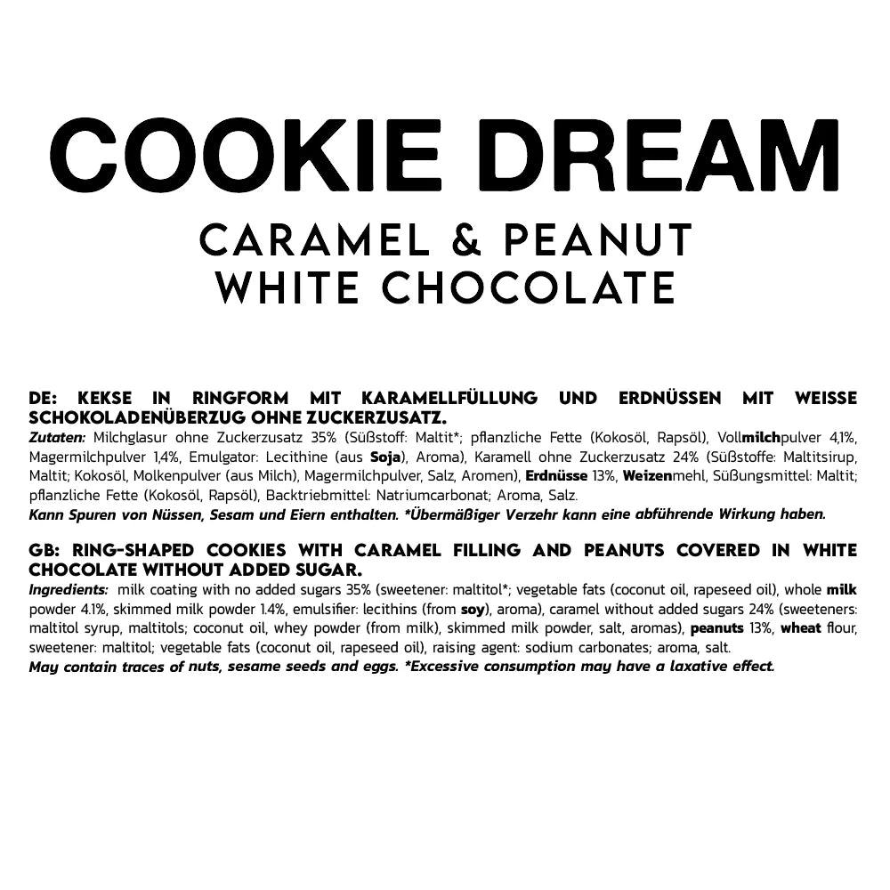 Inlead Cookie Dream Caramel & Peanut 125 g - MHD 03.04.2025 - trainings-booster.de