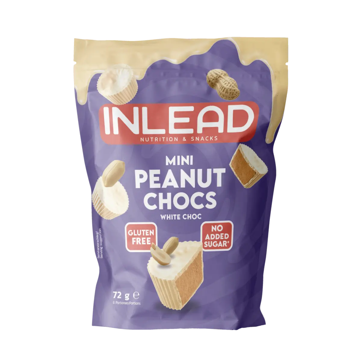 Inlead Mini Peanut Chocs 72g - trainings-booster.de