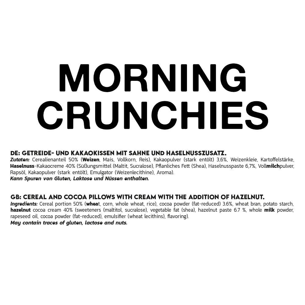 Inlead Morning Crunchies 210 g-Hazelnut Flavor - MHD 02.01.2025 - trainings-booster.de