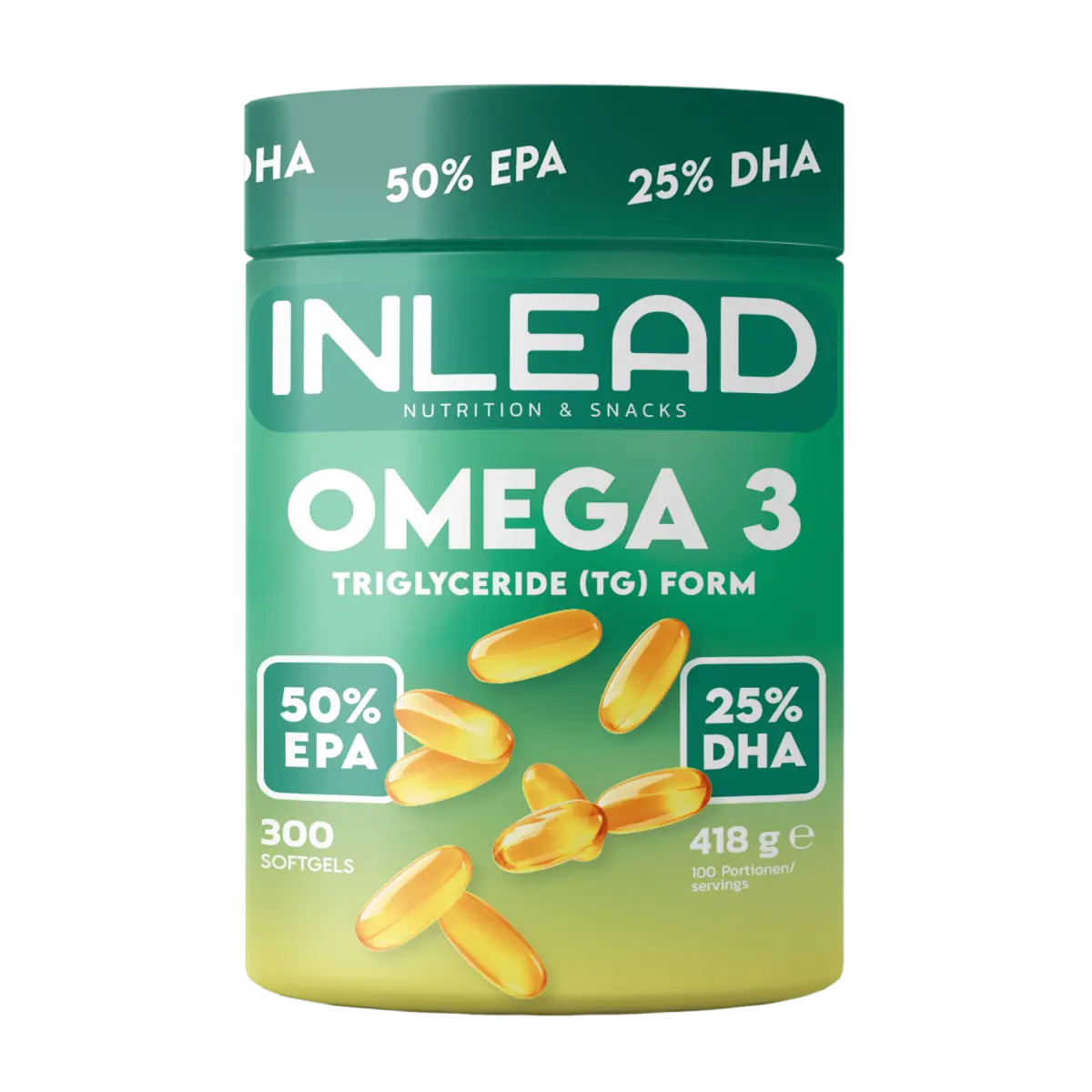 Inlead Omega-3 300 Kapseln - trainings-booster.de