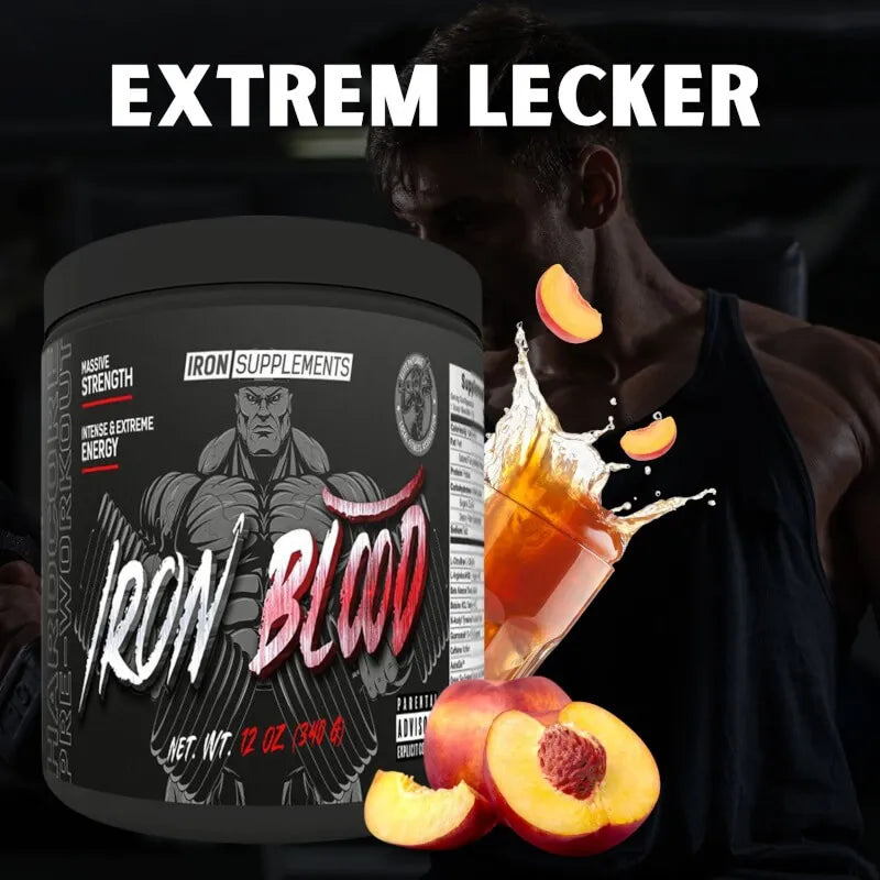 Iron Blood Pre-Workout Booster 340g - trainings-booster.de