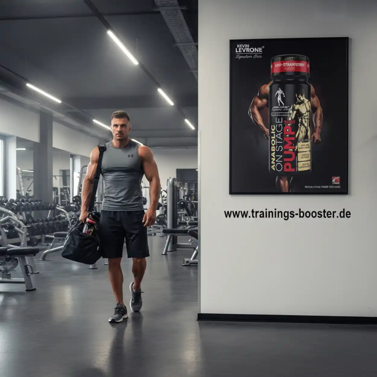 Kevin Levrone Anabolic ON STAGE PUMP SHOTS 12x60ml - trainings-booster.de