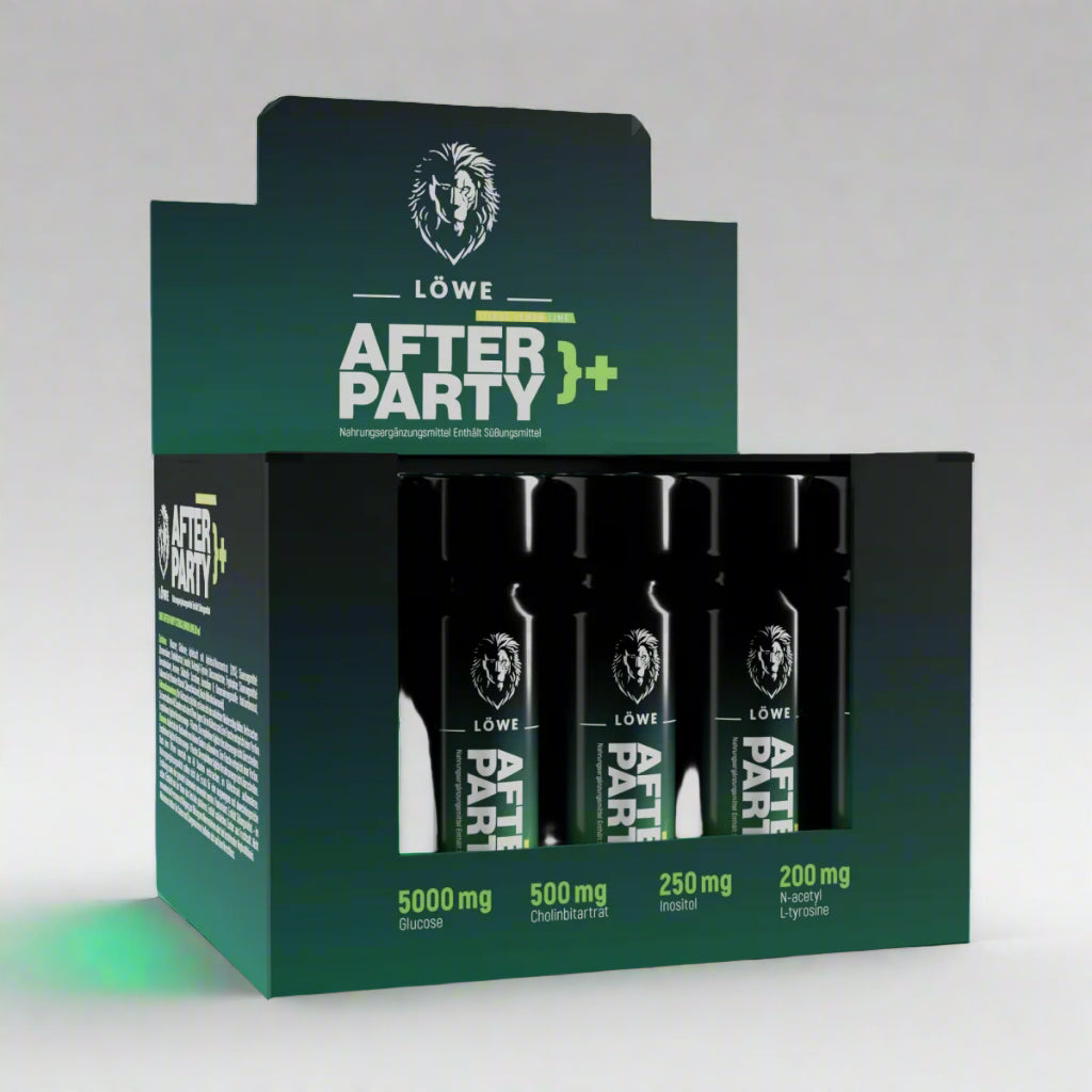 LÖWE® AFTER PARTY+ Shots 20x80ml - trainings-booster.de