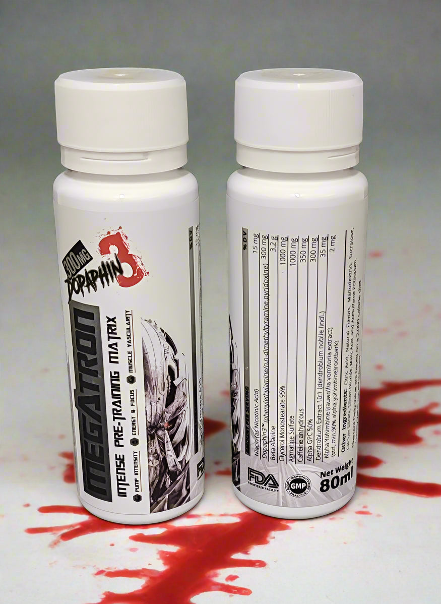 Megatron Hardcore Pre Workout Shot 10x80ml - trainings-booster.de