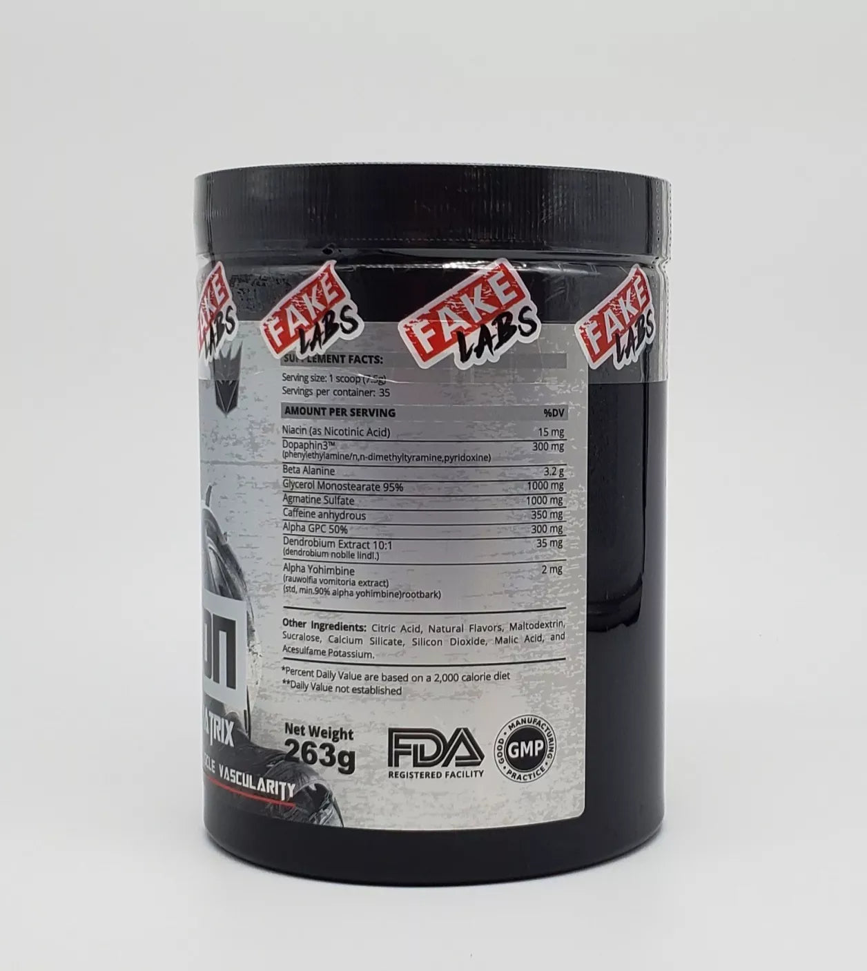 MEGATRON US Pre Workout Booster 263g - trainings-booster.de