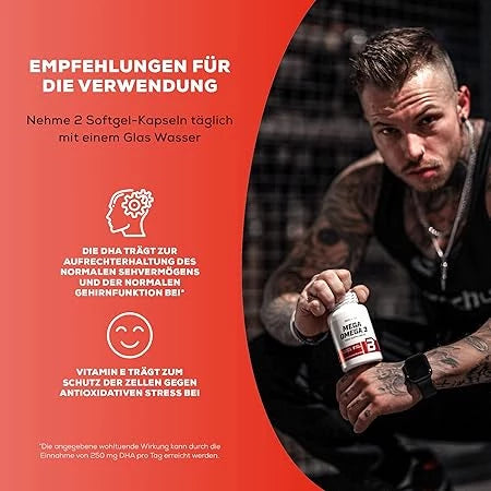 Omega 3 180x500mg