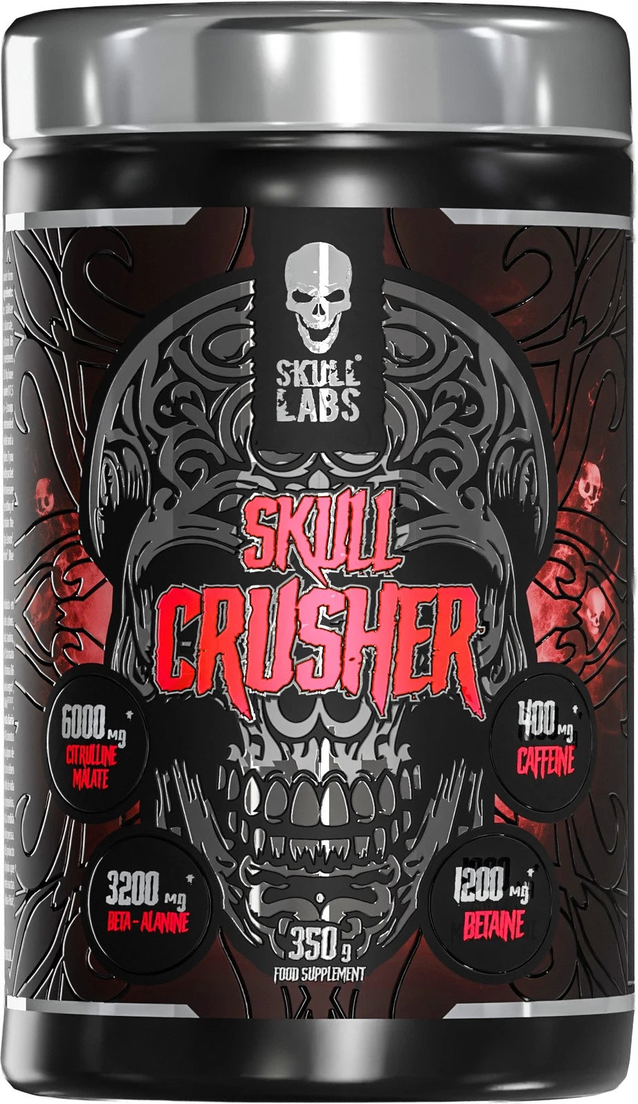 Skull Crusher Pre-Workout Booster mit Kreatin, Koffein & Beta-Alanin für intensives Training