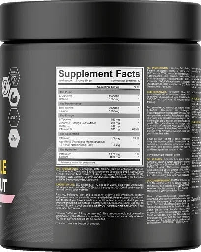 The UNSTOPPABLE Pre Workout Booster - trainings-booster.de