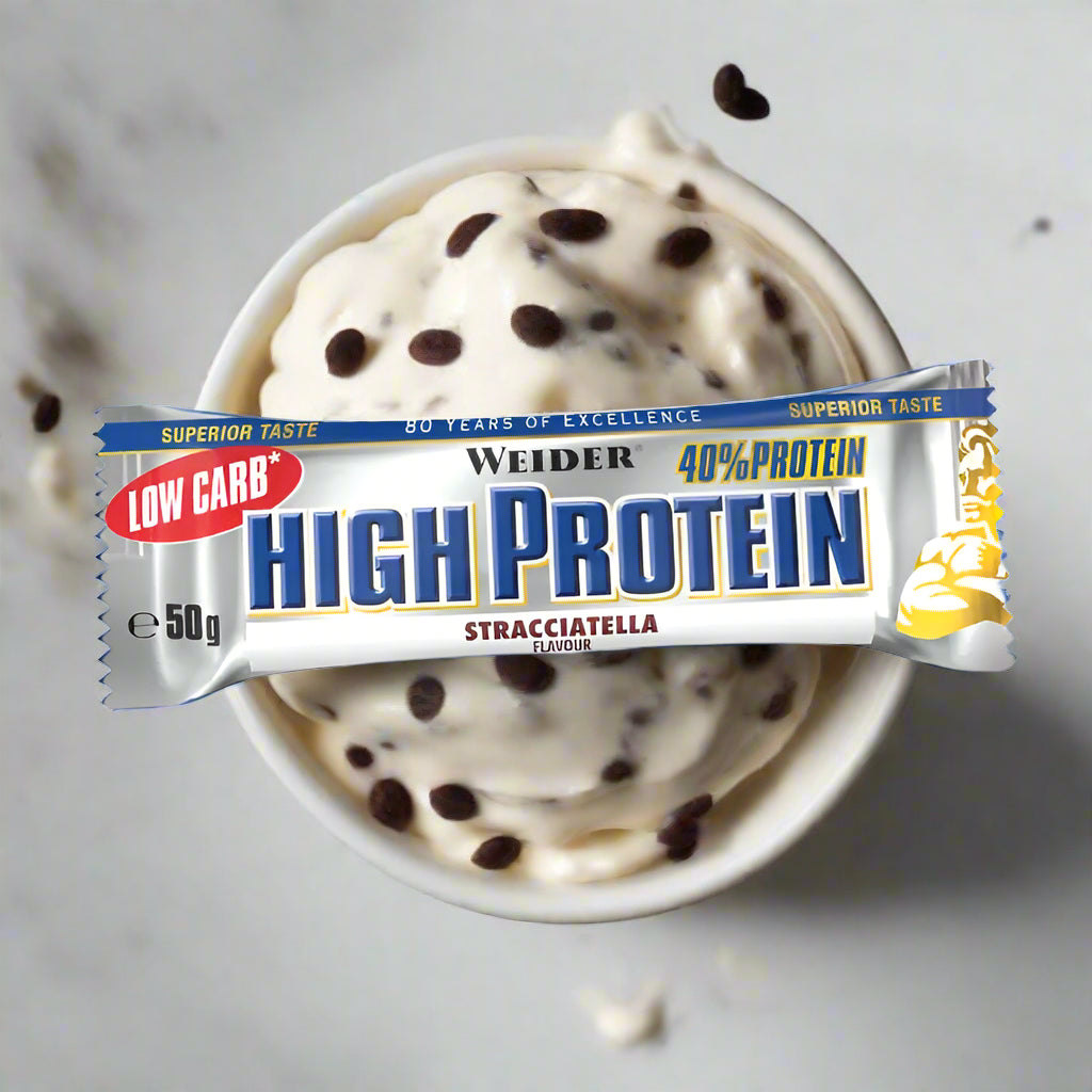 WEIDER HIGH PROTEIN BAR 50 G RIEGEL - trainings-booster.de