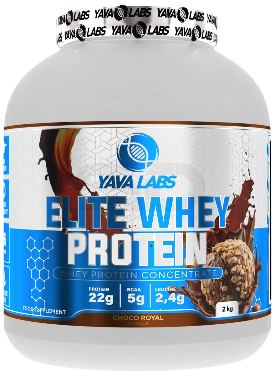Yaya Labs Elite Whey Protein Choco Royal, 2kg Eiweißpulver mit 22g Protein pro Portion