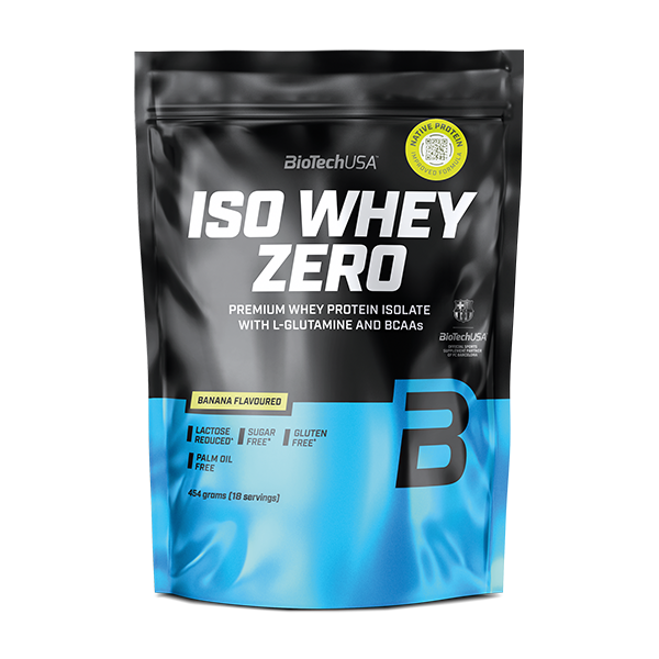 Iso Whey Protein Zero Pulver 454g