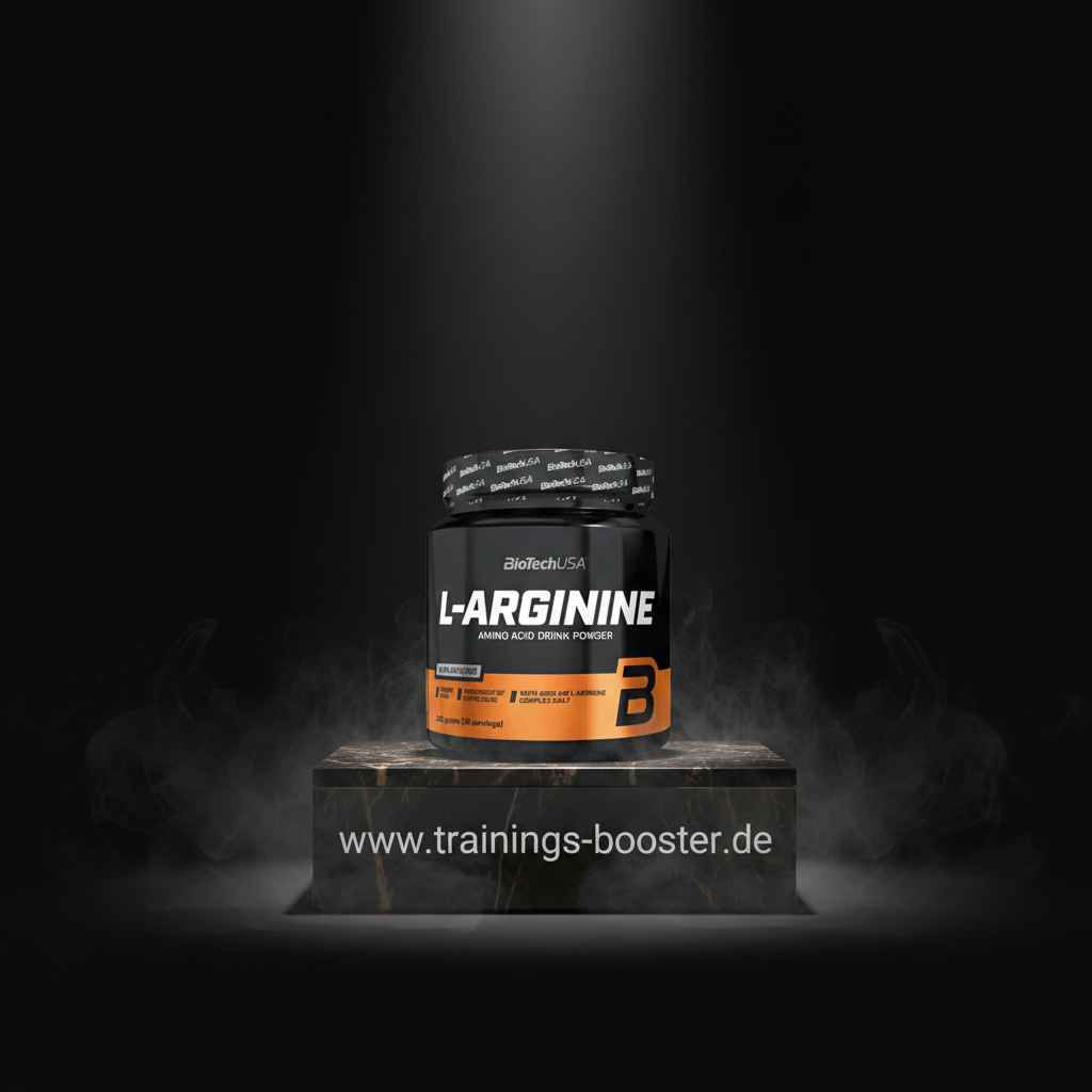 BioTech USA L-Arginin Aminosäure Pulver für Training und Muskelaufbau