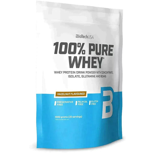 100% Pure Whey Protein Pulver 1000g - trainings-booster.de