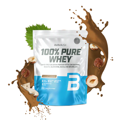 100% Pure Whey Protein Pulver 1000g - trainings-booster.de