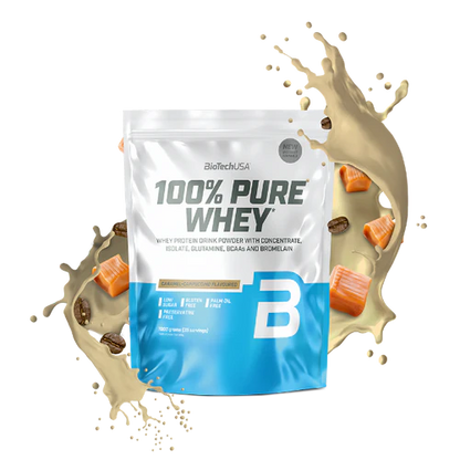 100% Pure Whey Protein Pulver 1000g - trainings-booster.de