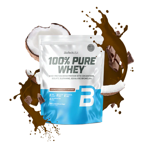 100% Pure Whey Protein Pulver 1000g - trainings-booster.de