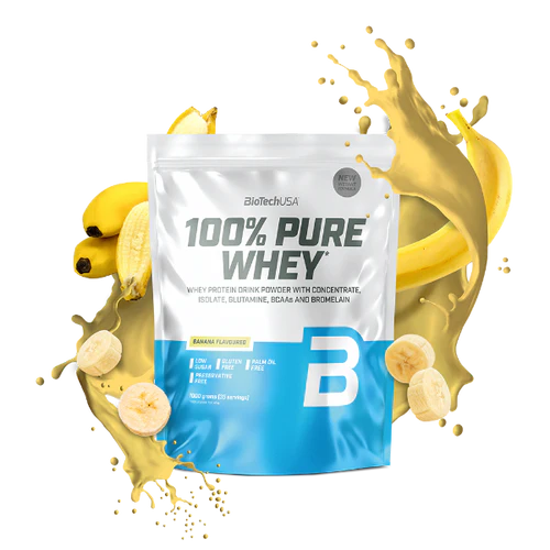 100% Pure Whey Protein Pulver 1000g - trainings-booster.de