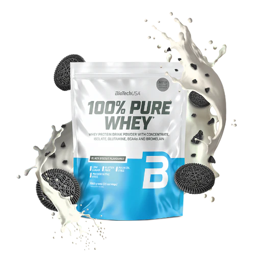 100% Pure Whey Protein Pulver 1000g - trainings-booster.de