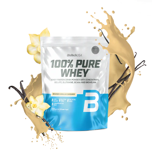 100% Pure Whey Protein Pulver 1000g - trainings-booster.de