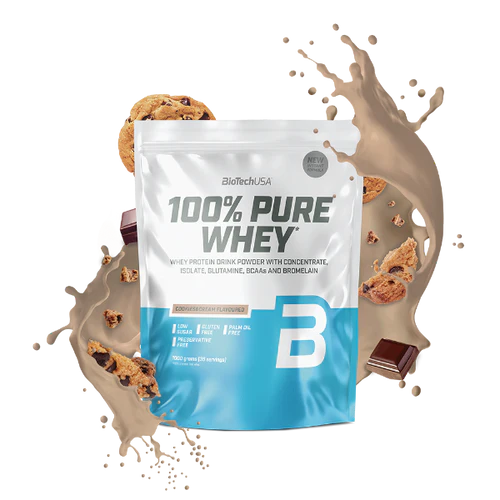 100% Pure Whey Protein Pulver 1000g - trainings-booster.de
