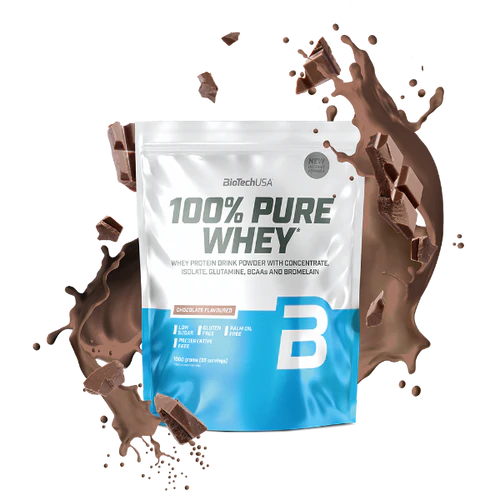 100% Pure Whey Protein Pulver 1000g - trainings-booster.de