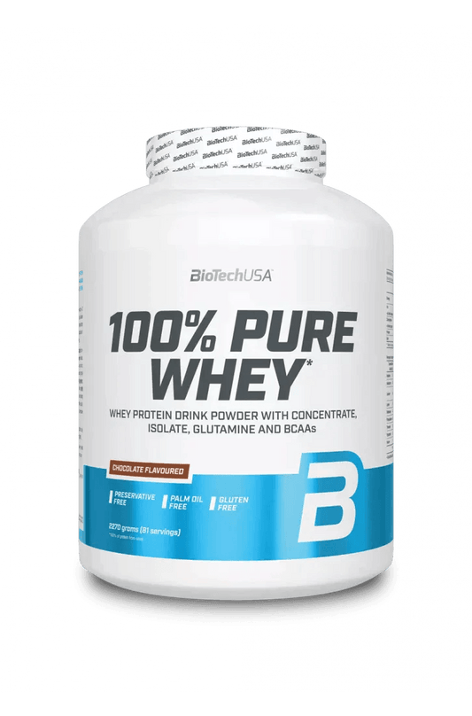 100% Pure Whey Protein Pulver 2270g - trainings-booster.de