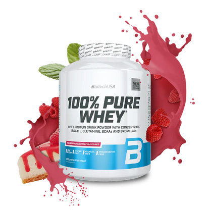 100% Pure Whey Protein Pulver 2270g - trainings-booster.de