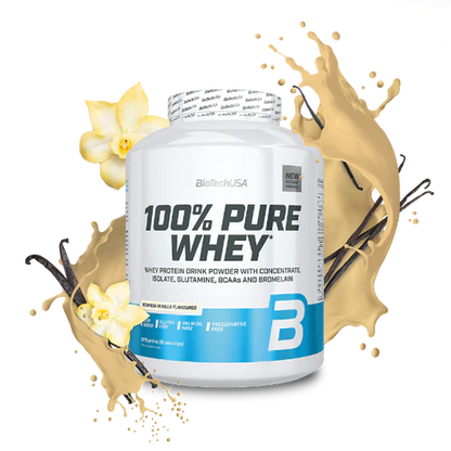100% Pure Whey Protein Pulver 2270g - trainings-booster.de