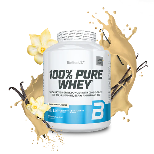 100% Pure Whey Protein Pulver 2270g - trainings-booster.de