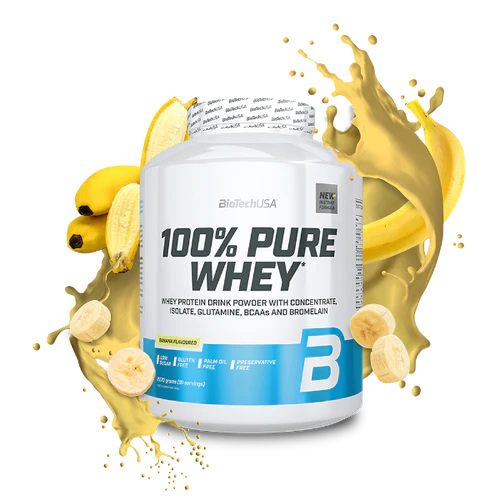 100% Pure Whey Protein Pulver 2270g - trainings-booster.de