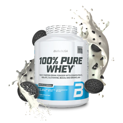 100% Pure Whey Protein Pulver 2270g - trainings-booster.de