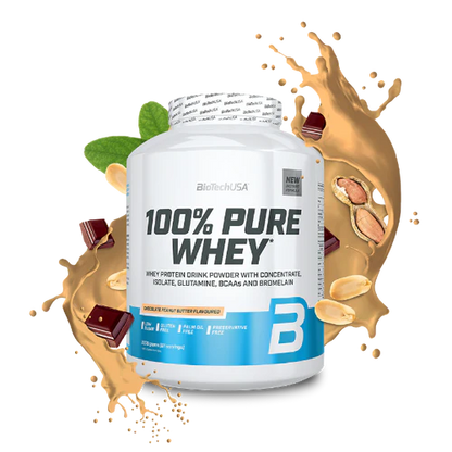 100% Pure Whey Protein Pulver 2270g - trainings-booster.de