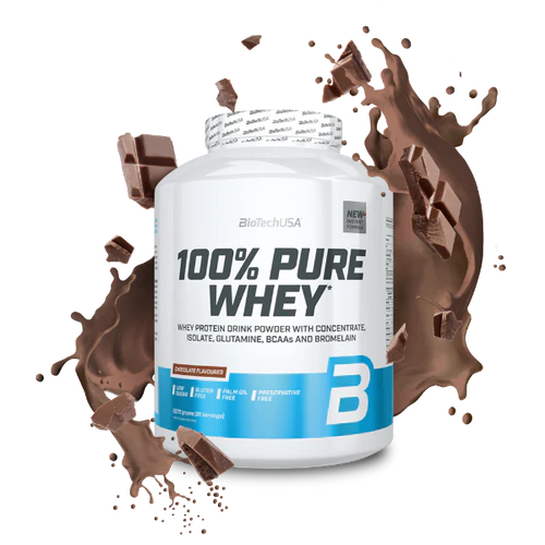 100% Pure Whey Protein Pulver 2270g - trainings-booster.de