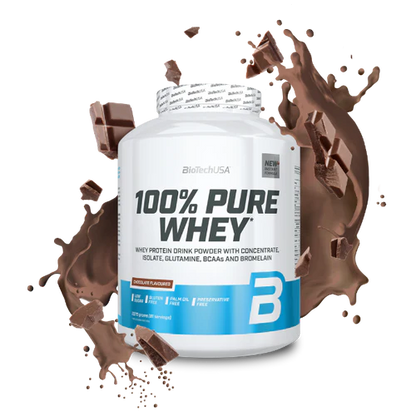100% Pure Whey Protein Pulver 2270g - trainings-booster.de