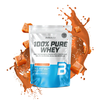 100% Pure Whey Protein Pulver 454g - trainings-booster.de