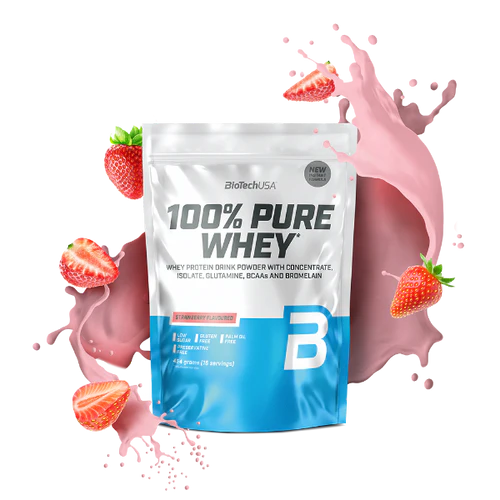 100% Pure Whey Protein Pulver 454g - trainings-booster.de