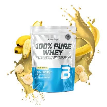 100% Pure Whey Protein Pulver 454g - trainings-booster.de